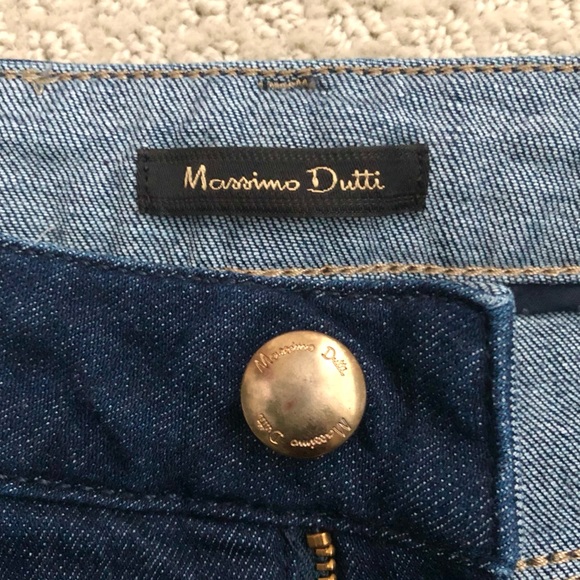 \Massimo Dutti\• Straight Leg Dark Wash Jeans - Picture 12 of 15